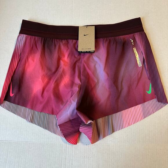 NEW Nike Womens AeroSwift Shorts Sz Large - Picture 1 of 9